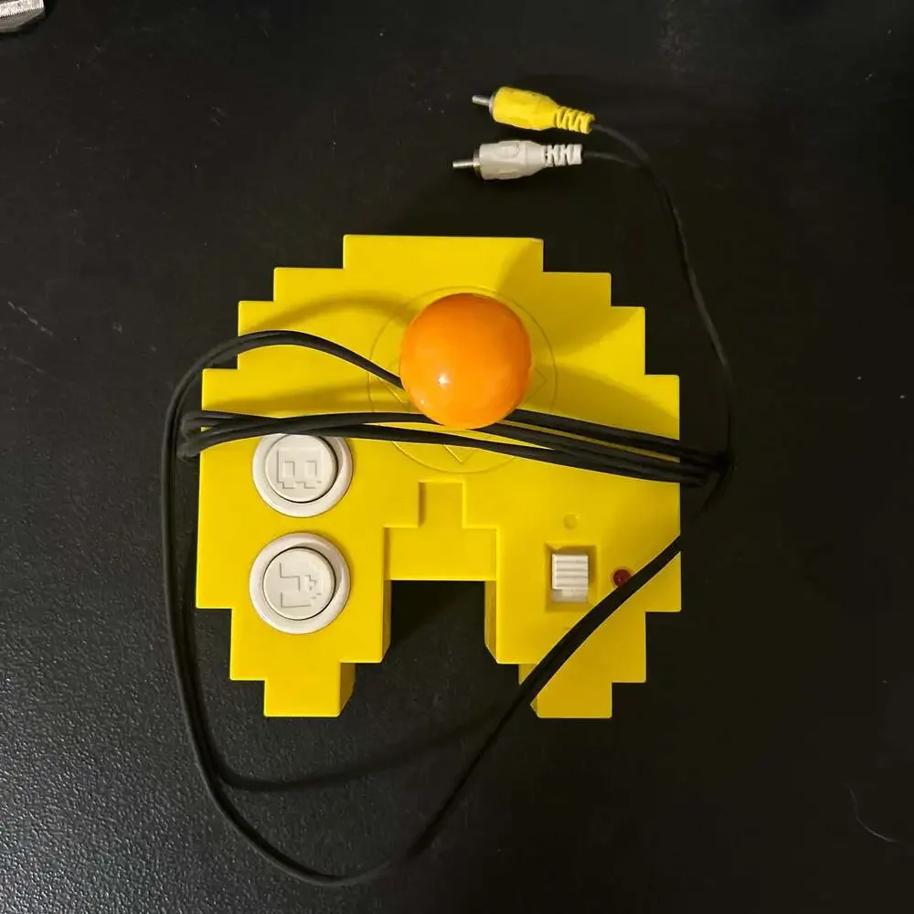 Namco Bandai 2012 Pac-Man 12-in-1 TV Plug N Play Video Game Joystick